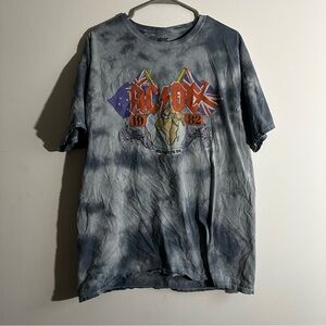 AC/DC Tie-Dye Graphic Tee